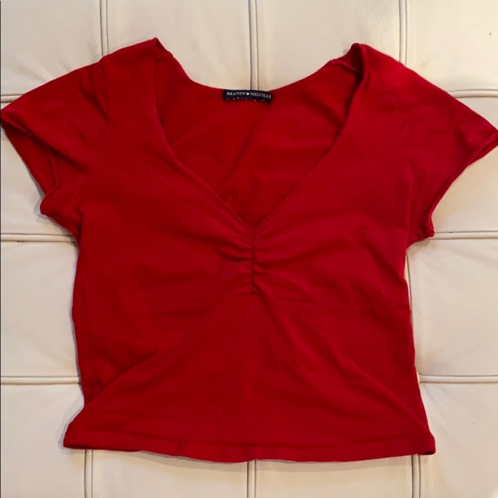 Brandy Melville V-neck top